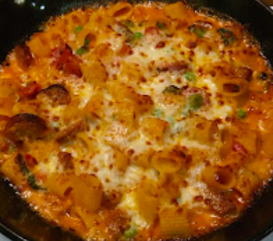 Bricco signature dishes Whipped Ricotta
Penne Ala Vodka Shrimp
Wood Oven Baked Rigatoni
